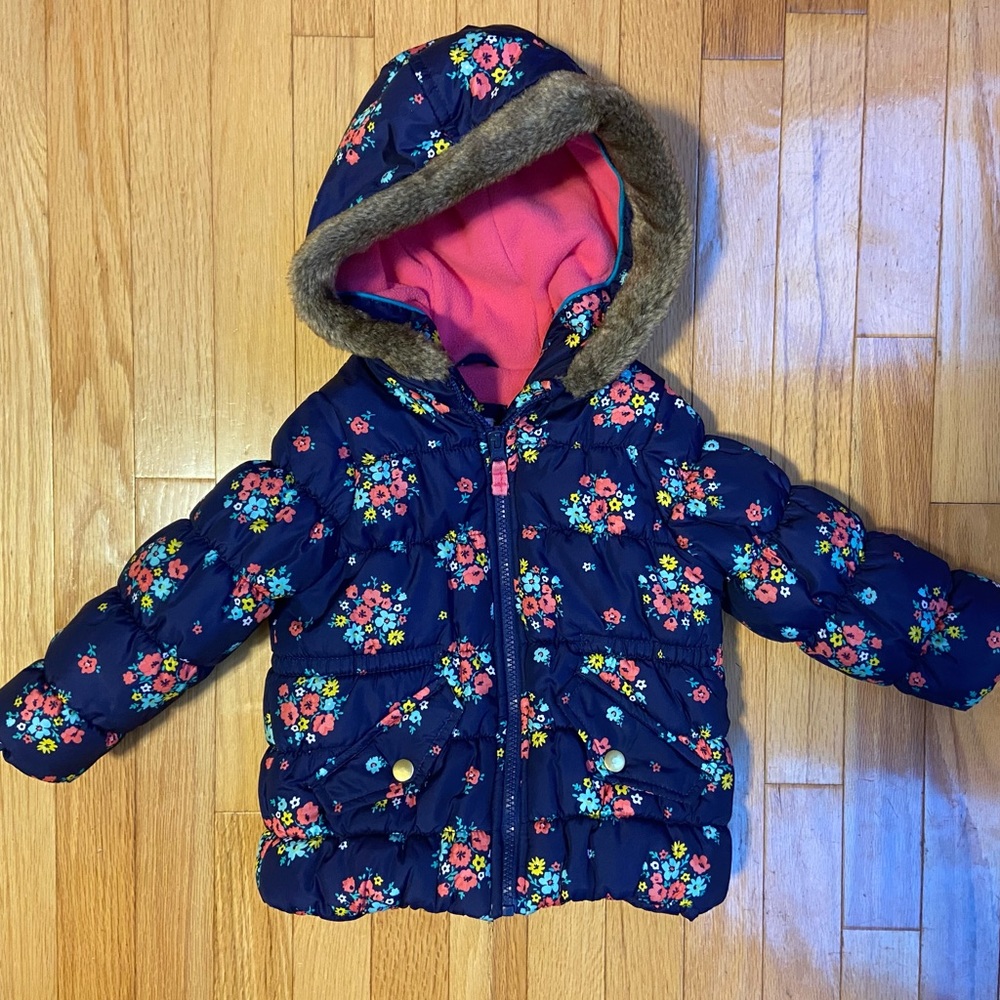 Carters winter coat size 2t